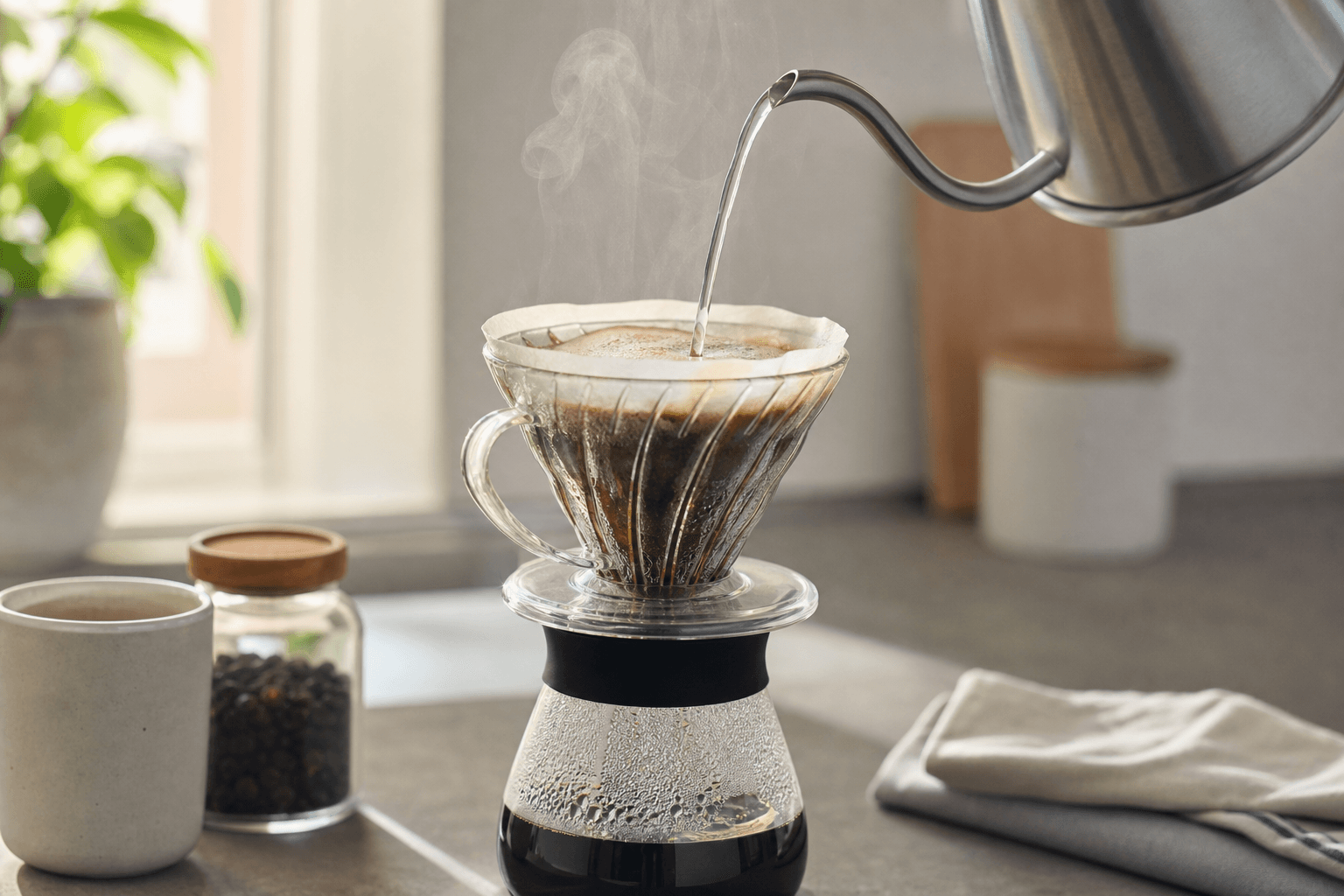 راهنمای کامل دم آوری V60 برای مبتدی ها