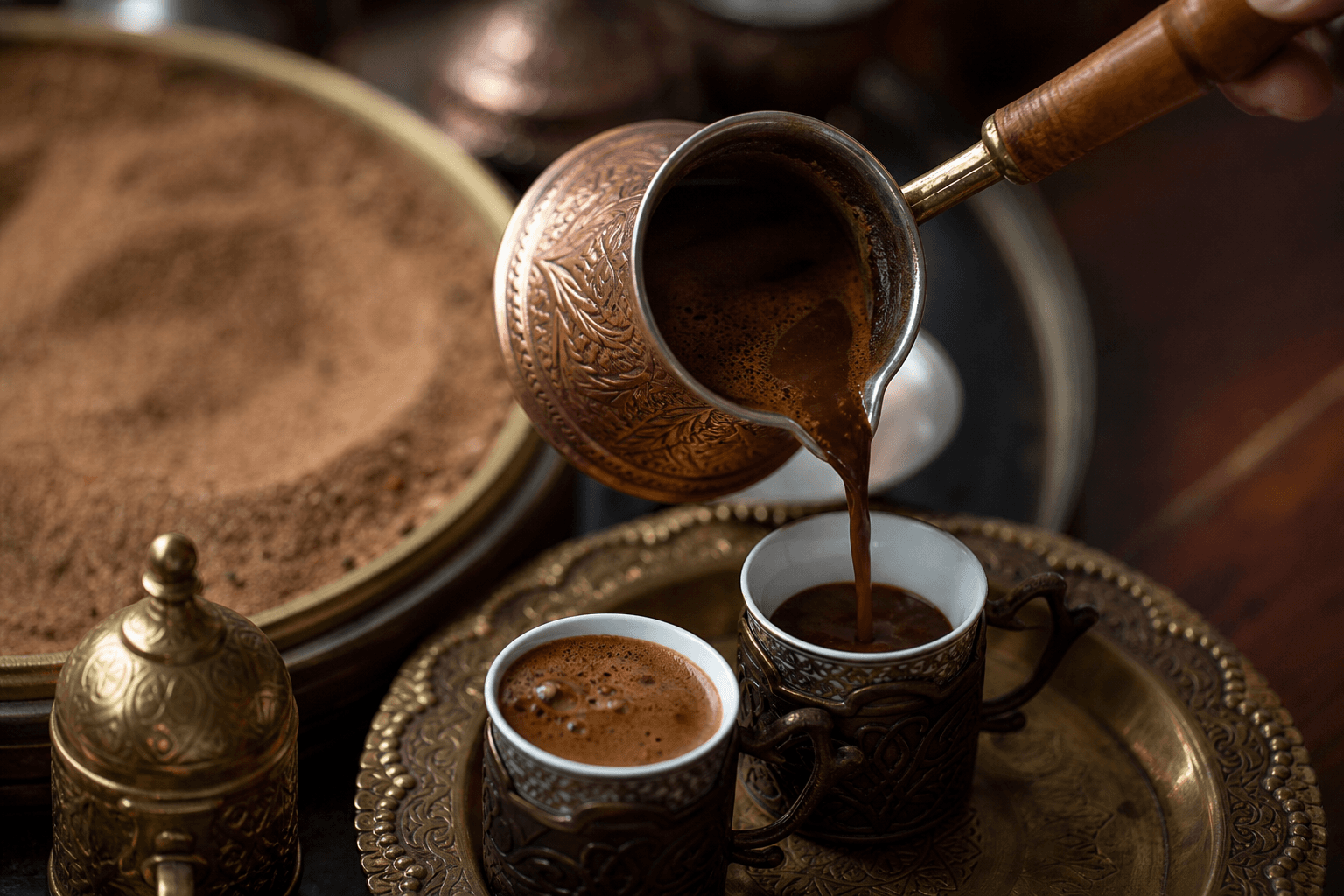 قهوه ترک: راهنمای سنتی و نکات طلایی