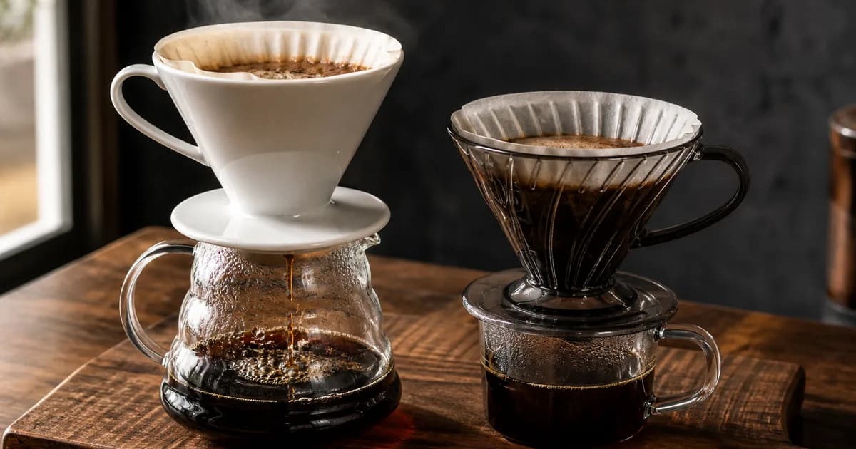 V60 سرامیکی یا دودی؛ کدام دم افزار را برای خانه بخریم؟