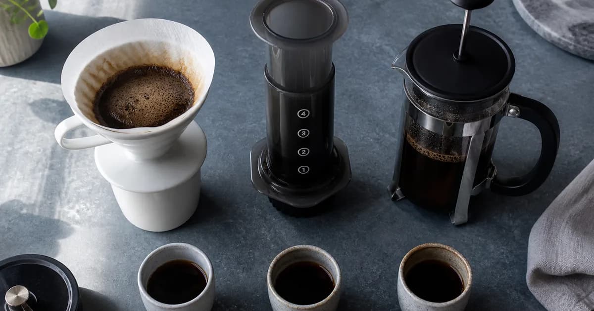 V60، ایروپرس یا فرنچ پرس؛ کدام دم افزار برای شروع خانه مناسب است؟